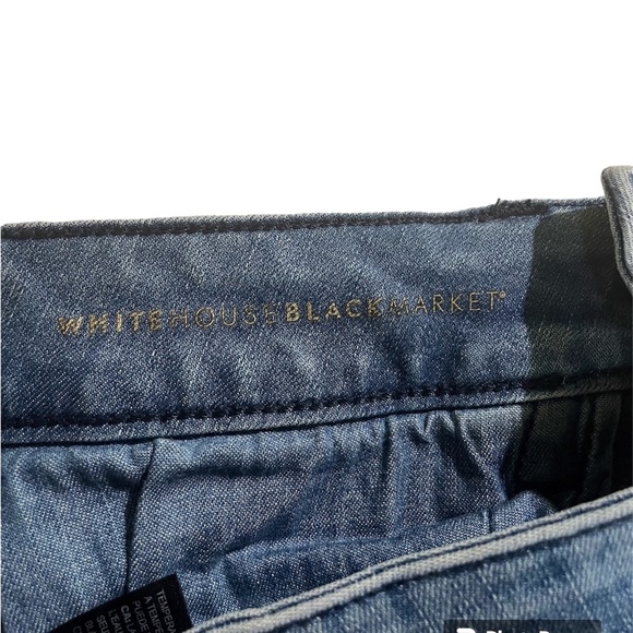 Price Drop‼️⬇️ White House Black Market NWOT Sz. 0 Skinny Jeans Med blue. NWOT - Picture 6 of 10